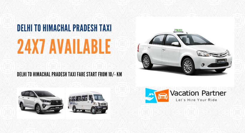 Delhi To Himachal Taxi