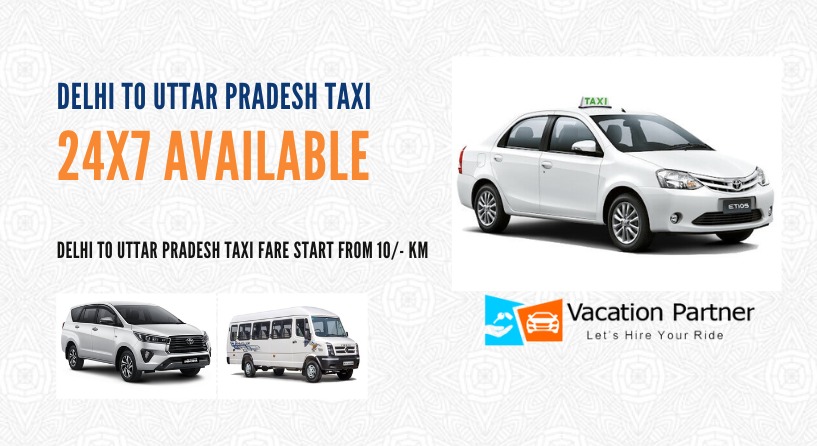 Delhi To Uttar Pradesh Taxi