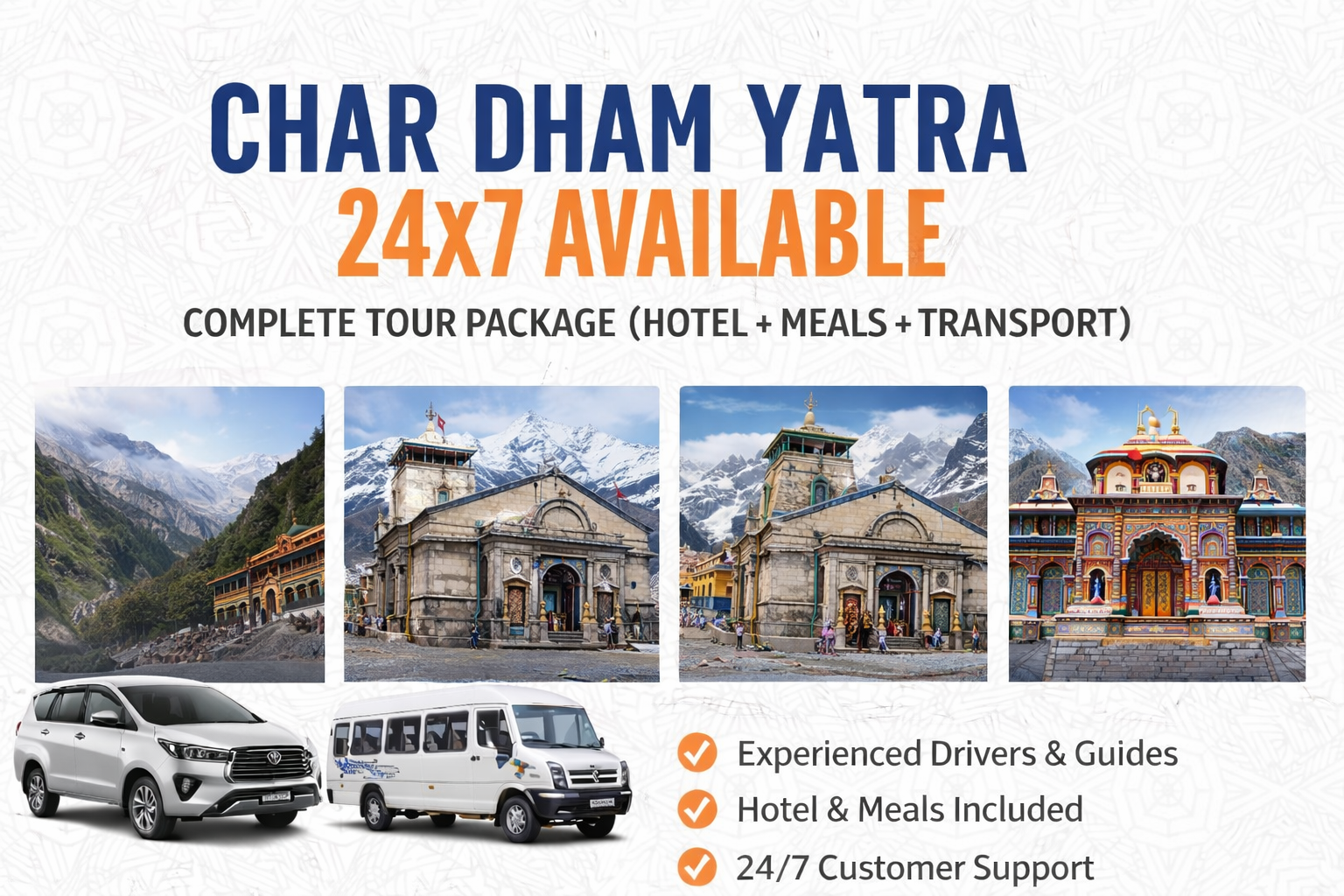 Char Dham Tour Package from Delhi