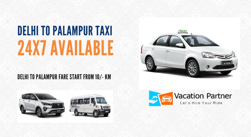 Delhi To Palampur Taxi Service